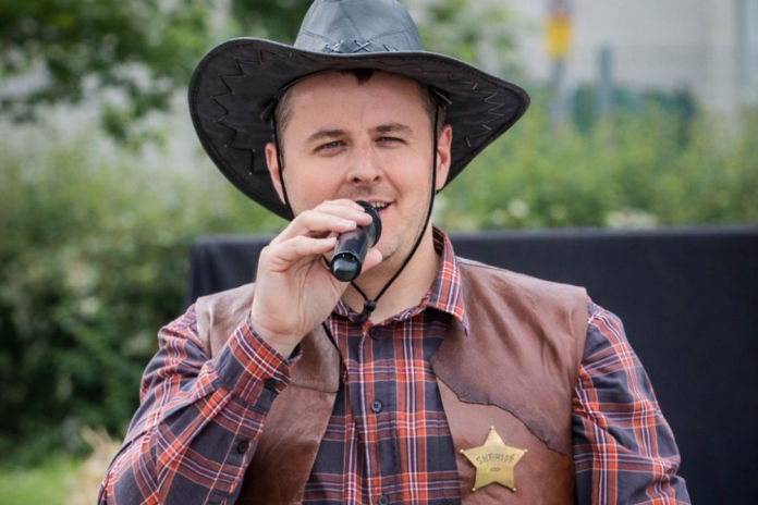 Moderátor eventů Lukáš Hamerník