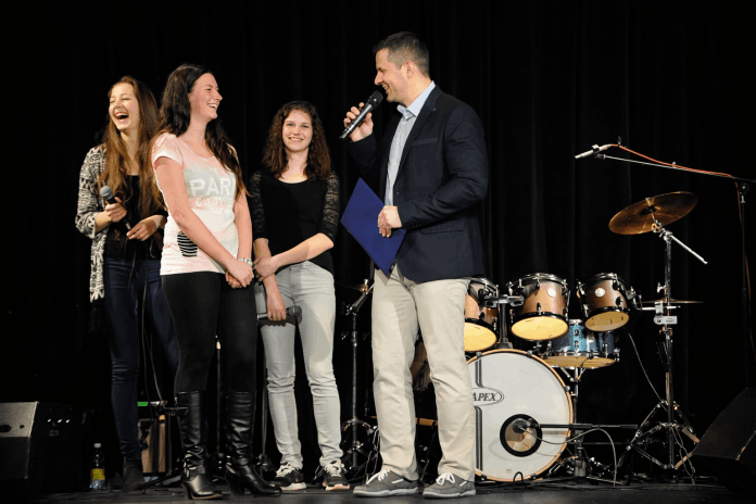 Moderátor eventů Lukáš Hamerník